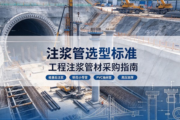 伊金霍洛旗注浆管选型标准