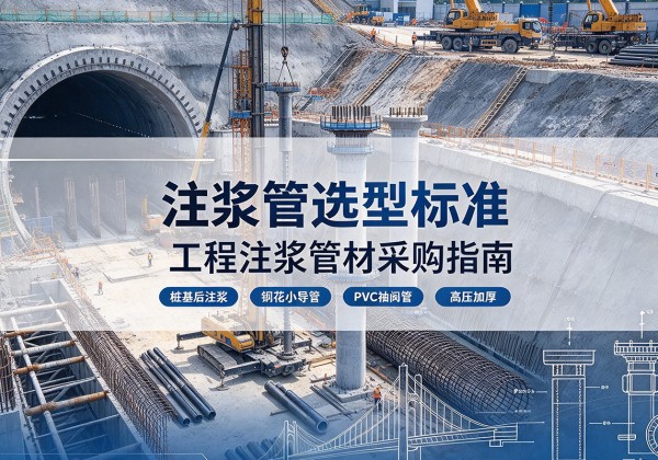 伊金霍洛旗注浆管选型标准